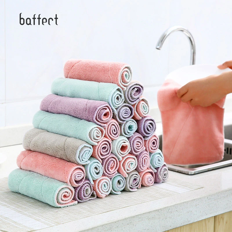 10Pcs/Lot Fiber Dishcloth Dishrag Duster Wash Cloth Hand Towel Cloth Bamboo Washing Towel Magic Kitchen Cleaning Wiping Rags
10Pcs/Lot Fiber Dishcloth Dishrag Duster Wash Cloth Hand Towel Cloth Bamboo Washing Towel Magic Kitchen Cleaning Wiping Rags