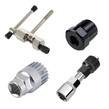 4 PCS Bicycle Bike Repair Tool Cycling Bicycle MTB Mountain Bike Crank Wheel Puller Pedal Remover Multifunction tools sets
4 PCS Bicycle Bike Repair Tool Cycling Bicycle MTB Mountain Bike Crank Wheel Puller Pedal Remover Multifunction tools sets
