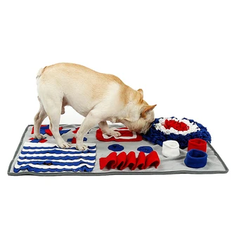 Machine-wash Pet Snuffle Mat Originality Dog Bite Training Mat Stress Release Nosework Blanket Splicing Dog Puzzle Sniff Toy
Machine-wash Pet Snuffle Mat Originality Dog Bite Training Mat Stress Release Nosework Blanket Splicing Dog Puzzle Sniff Toy