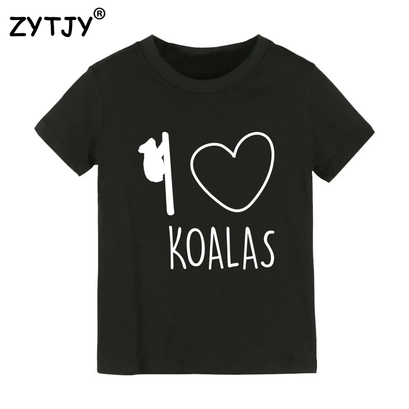 I love koalas Print Kids tshirt Boy Girl t shirt For Children Toddler Clothes Funny Top Tees Drop Ship Y-70
I love koalas Print Kids tshirt Boy Girl t shirt For Children Toddler Clothes Funny Top Tees Drop Ship Y-70