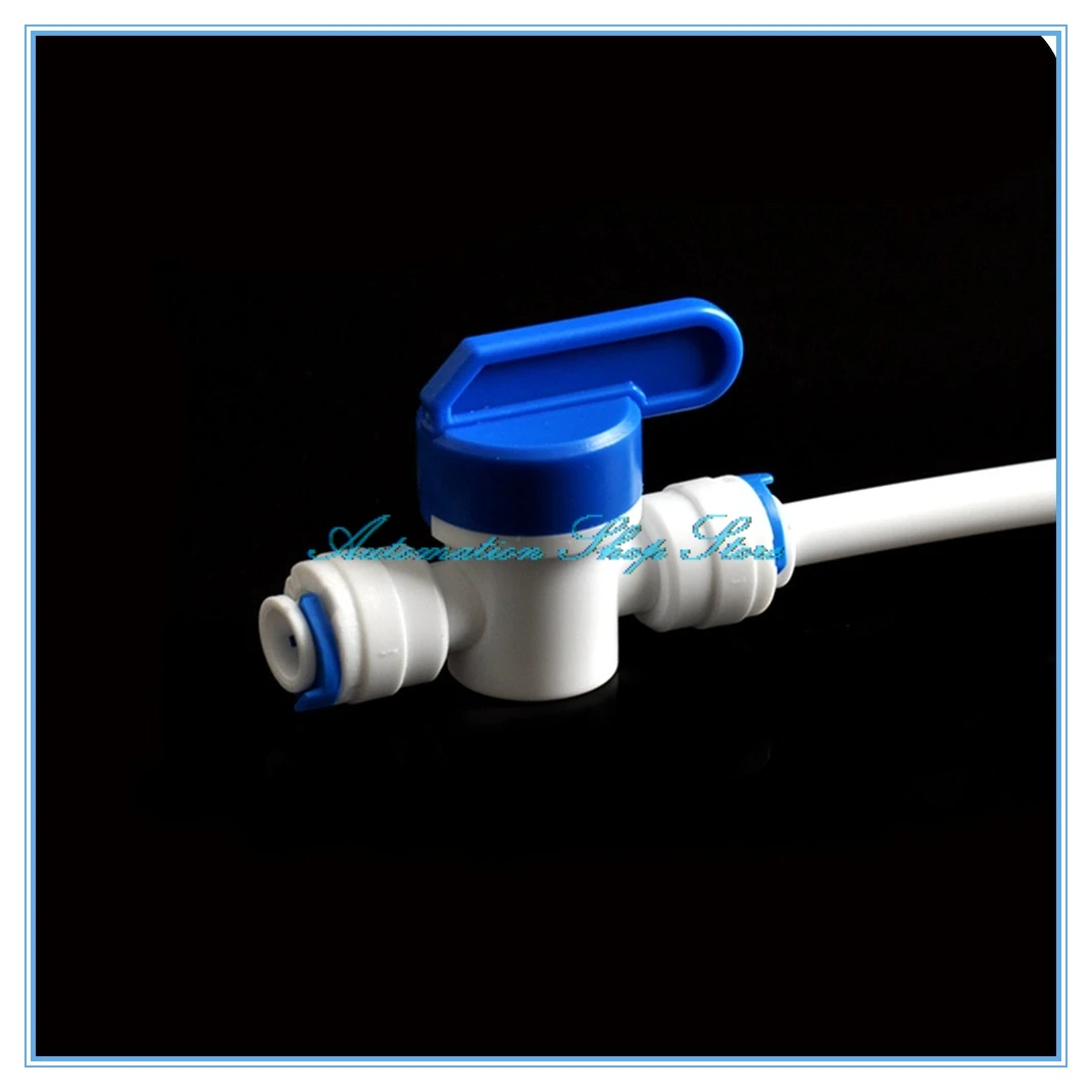 1/4" Inline Tube tap shut off Ball Valve Quick Fitting Connection Aquarium RO Water Filter Reverse Osmosis System
1/4" Inline Tube tap shut off Ball Valve Quick Fitting Connection Aquarium RO Water Filter Reverse Osmosis System