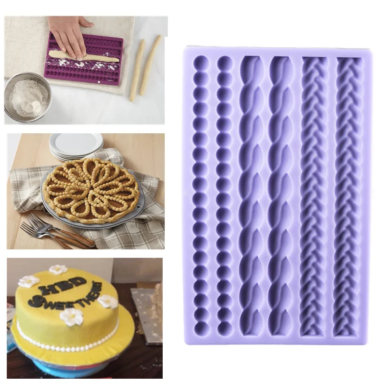 Mould Decor Cookies DIY Accessories Cutter Cake Home string Shape Stainless Steel Molud Twist Tool Chocolate Cake Dropshipping
Mould Decor Cookies DIY Accessories Cutter Cake Home string Shape Stainless Steel Molud Twist Tool Chocolate Cake Dropshipping