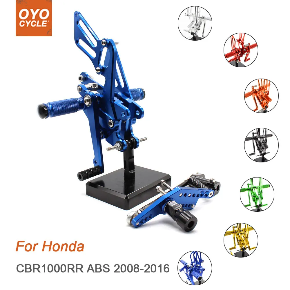 For Honda CBR1000RR ABS Motorcycle Hurricane Rear Set Accessories CNC Adjustable Rearset Foot Pegs CBR 1000RR Foot Rests
For Honda CBR1000RR ABS Motorcycle Hurricane Rear Set Accessories CNC Adjustable Rearset Foot Pegs CBR 1000RR Foot Rests