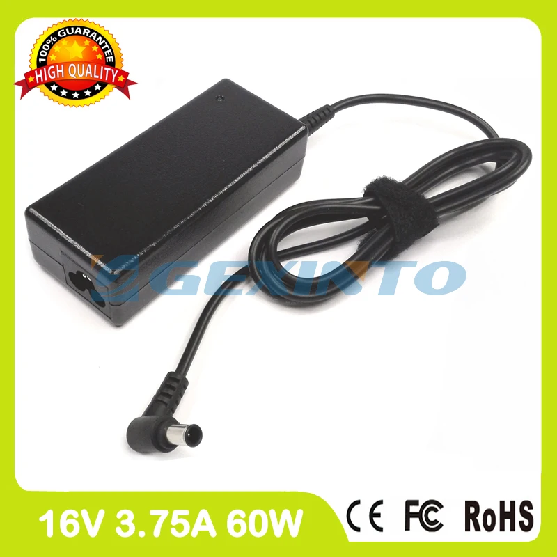 

16V 3.75A 60W laptop ac power adapter FMV-AC311S FMV-AC317 FMV-AC317C FMV-AC324 charger for Fujistu FMV-7090MT4 FMV-7140MG5