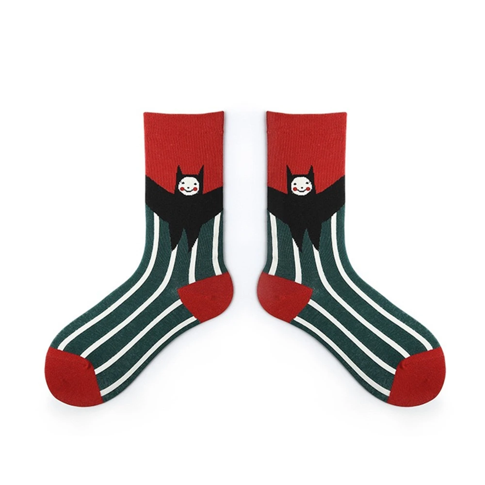 Men's Spring Autumn Cotton Crew Socks College Wind Personality Funny Cartoon Cute Bat Print Casual Wild Funny Striped Socks
Men's Spring Autumn Cotton Crew Socks College Wind Personality Funny Cartoon Cute Bat Print Casual Wild Funny Striped Socks