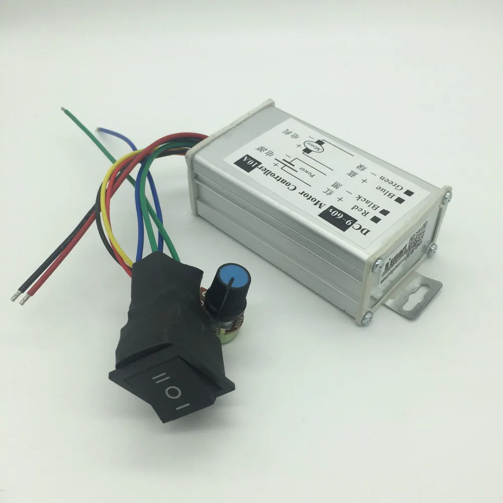 Bringsmart 12V24V36V48V60V DC PWM Motor Speed Controller 10A Reversible Running CW CCW Pulse Drive Plate Speed Control 25KHZ
Bringsmart 12V24V36V48V60V DC PWM Motor Speed Controller 10A Reversible Running CW CCW Pulse Drive Plate Speed Control 25KHZ