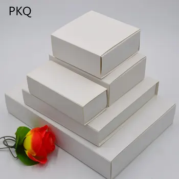 10pcs/lot 20 sizes White Cardboard Box For Packaging Black Paper Drawer Box Brown Kraft Soap Candy Box Large DIY Storage Boxes
10pcs/lot 20 sizes White Cardboard Box For Packaging Black Paper Drawer Box Brown Kraft Soap Candy Box Large DIY Storage Boxes