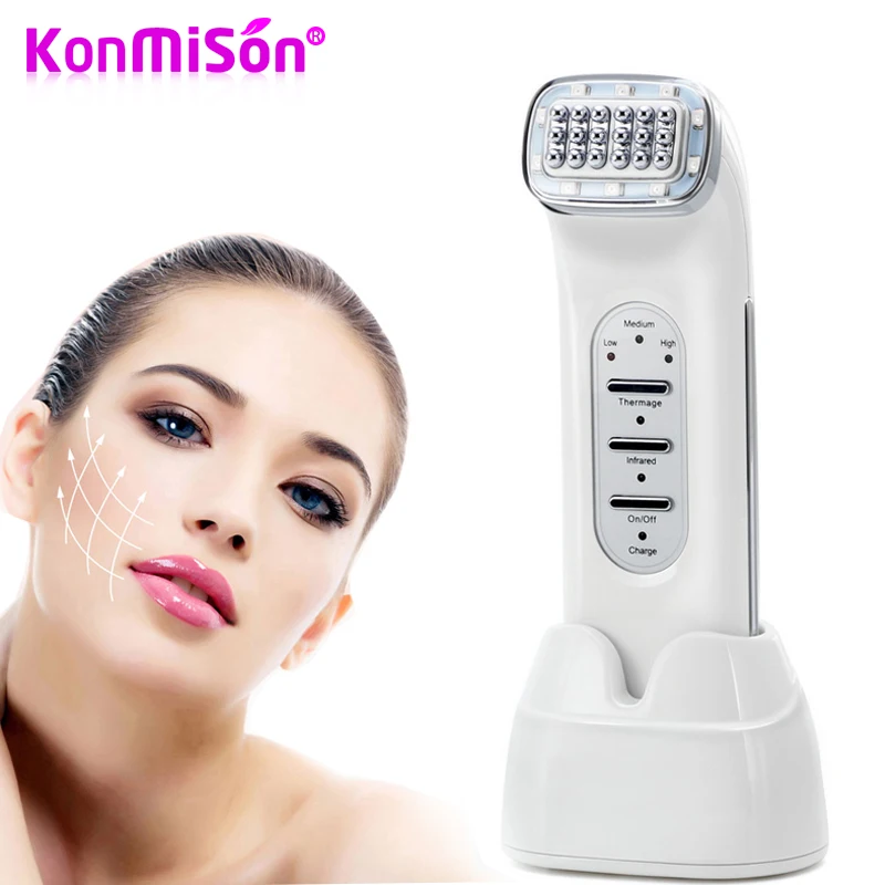 KONMISON RF Radio Frequency Facial Lifting Machine Wrinkle Removal Face Lifting Skin Tightening SPA RF Radiofrequency Massager
KONMISON RF Radio Frequency Facial Lifting Machine Wrinkle Removal Face Lifting Skin Tightening SPA RF Radiofrequency Massager