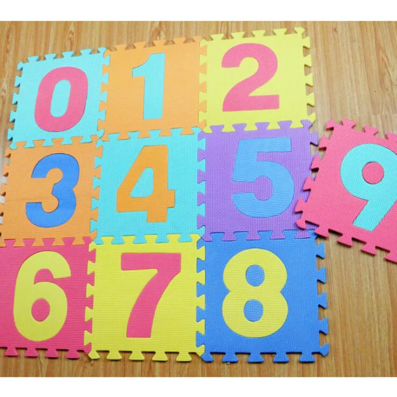 10pcs/set 29*29*0.9CM EVA Foam Baby Play Mat Split Joint Puzzle Mat Baby Room Floor Carpet Rug Playmat Baby Crawls Cushion
10pcs/set 29*29*0.9CM EVA Foam Baby Play Mat Split Joint Puzzle Mat Baby Room Floor Carpet Rug Playmat Baby Crawls Cushion