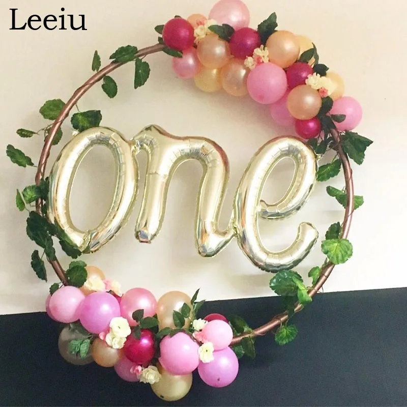 Baby Shower Rose Gold link One Boy Girl Baby Letter Foil Balloons 1st First Birthday Party Decoration Balloons Air Globos
Baby Shower Rose Gold link One Boy Girl Baby Letter Foil Balloons 1st First Birthday Party Decoration Balloons Air Globos