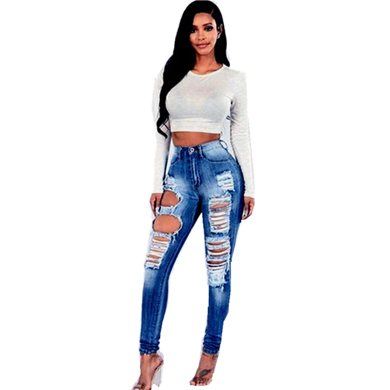 2018 Fashion Brand New Women Denim Skinny Jeans Hole Ripped Pencil Jeans High Waist Stretch Jeans Slim Pencil Zipper Packet Hot
2018 Fashion Brand New Women Denim Skinny Jeans Hole Ripped Pencil Jeans High Waist Stretch Jeans Slim Pencil Zipper Packet Hot