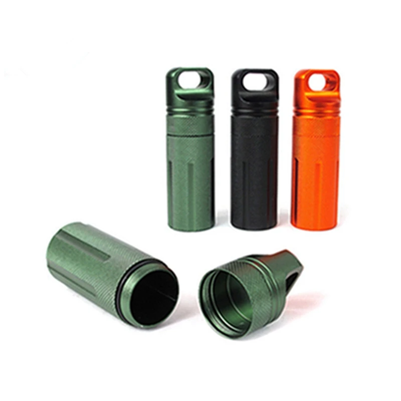 Waterproof Survive Seal Box EDC Container Capsule Dry Bottle Case Outdoor Hike Camp Medicine Match Pill Holder Storage Trunk
Waterproof Survive Seal Box EDC Container Capsule Dry Bottle Case Outdoor Hike Camp Medicine Match Pill Holder Storage Trunk