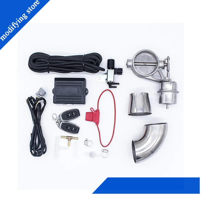 Cutout Valve 2.5" 63mm Vacuum Control Exhaust Valve Normal Close Cutout Set Wireless Remote Controller Universal Style
Cutout Valve 2.5" 63mm Vacuum Control Exhaust Valve Normal Close Cutout Set Wireless Remote Controller Universal Style