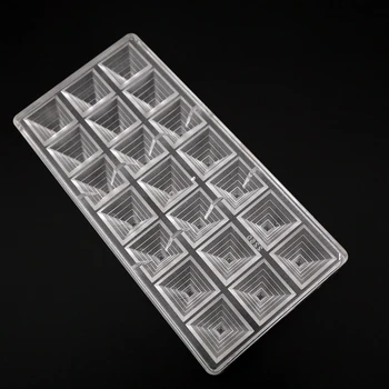 3D pyramid shape polycarbonate chocolate moulds,wholesale pc plastic chocolate pyramid mold,kitchen bakeware pyramid pan
3D pyramid shape polycarbonate chocolate moulds,wholesale pc plastic chocolate pyramid mold,kitchen bakeware pyramid pan