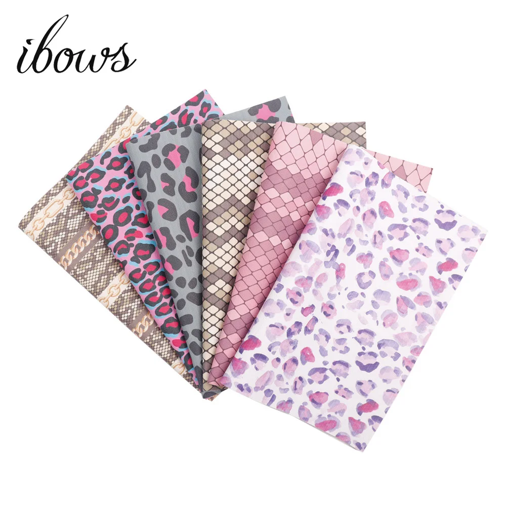 IBOWS 22*30cm Leopard Printed Faux Leather New Snake Synthetic Leather Fabric for DIY Hair Bows Accessories Handmade Bags Cratfs
IBOWS 22*30cm Leopard Printed Faux Leather New Snake Synthetic Leather Fabric for DIY Hair Bows Accessories Handmade Bags Cratfs