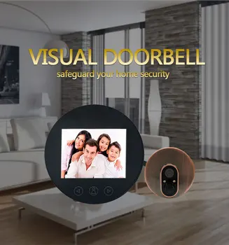 2.8 inch Digital LCD Peephole Viewer Eye Doorbell 170 Degree Wide Angle Digital HD Eye Video Recorder 1MP Camera Dropshipping
2.8 inch Digital LCD Peephole Viewer Eye Doorbell 170 Degree Wide Angle Digital HD Eye Video Recorder 1MP Camera Dropshipping