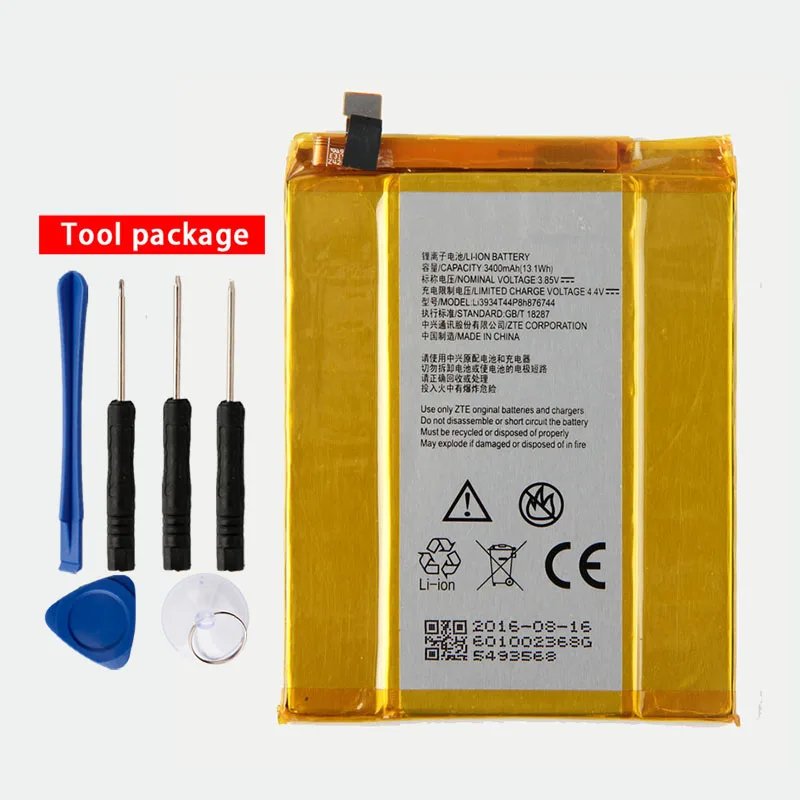 Original Grand Max 2 phone battery For ZTE Grand Max 2 Z988 Z981 Li3934T44p8h876744
Original Grand Max 2 phone battery For ZTE Grand Max 2 Z988 Z981 Li3934T44p8h876744
