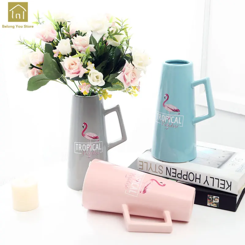 Europe Ceramic Vase Flower Pot Modern Fashion Ceramic Flower Vase Table Centerpiece Home Wedding Decoration Flowerpot QAB145
Europe Ceramic Vase Flower Pot Modern Fashion Ceramic Flower Vase Table Centerpiece Home Wedding Decoration Flowerpot QAB145