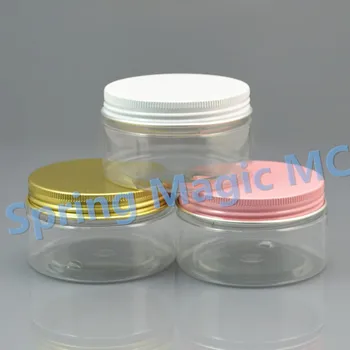 25pcs 100g Transparent Cream Jars With gold/White/Pink Lid Empty cosmetic jars,3.5oz Hair wax Case,100ml plastic bottle
25pcs 100g Transparent Cream Jars With gold/White/Pink Lid Empty cosmetic jars,3.5oz Hair wax Case,100ml plastic bottle