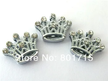 Wholesale 100pcs Full Rhinestone Crown Internal Dia.10mm slide Charms can through 10mm Belt Pet Collar Wristband
Wholesale 100pcs Full Rhinestone Crown Internal Dia.10mm slide Charms can through 10mm Belt Pet Collar Wristband