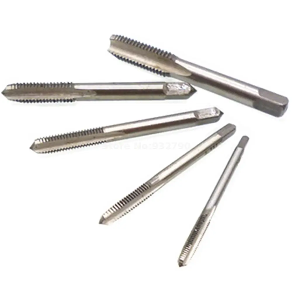 5pcs M3 M4 M5 M6 M8 Hand Screw Thread Metric Plug Tap Thread Dia 3mm 4mm 5mm 6mm 8mm Straight Flute Hand Screw Tap Taps Drill
5pcs M3 M4 M5 M6 M8 Hand Screw Thread Metric Plug Tap Thread Dia 3mm 4mm 5mm 6mm 8mm Straight Flute Hand Screw Tap Taps Drill