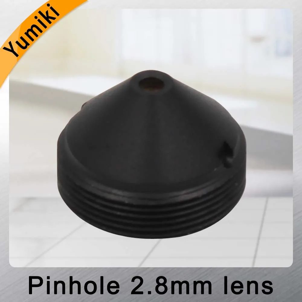 Yumiki infrared surveillance camera pinhole lens 2.8mm M12 thread CCTV lens F2 fixed Iris
Yumiki infrared surveillance camera pinhole lens 2.8mm M12 thread CCTV lens F2 fixed Iris