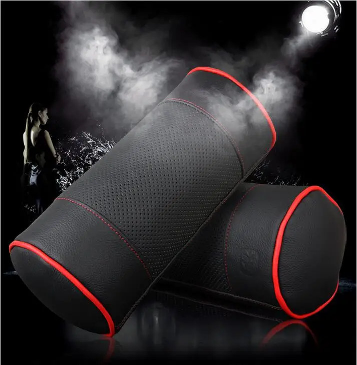 1pc Leather Car headrest neck pillow Barrel shape Car head back support memory foam seat covers protect your cervical vertebra
1pc Leather Car headrest neck pillow Barrel shape Car head back support memory foam seat covers protect your cervical vertebra
