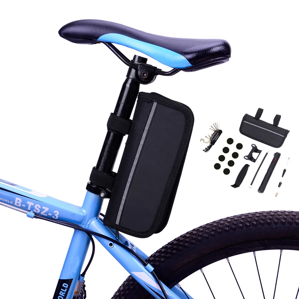 New Portable Waterproof Bike Bicycle Cycling Tool Bag With Repair Kit Pump Tyre Repair MTB Bike Bicycle Rear Bag Accessories
New Portable Waterproof Bike Bicycle Cycling Tool Bag With Repair Kit Pump Tyre Repair MTB Bike Bicycle Rear Bag Accessories
