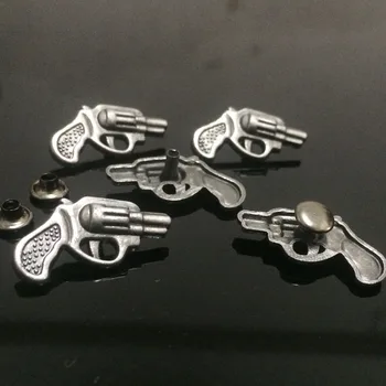 50PCS 13x26MM Antique Silver Gun Studs Bullet Rivet Punk Gun Spike Shoes Fit Belt Bag Accessories Leather Craft Shipping Free
50PCS 13x26MM Antique Silver Gun Studs Bullet Rivet Punk Gun Spike Shoes Fit Belt Bag Accessories Leather Craft Shipping Free