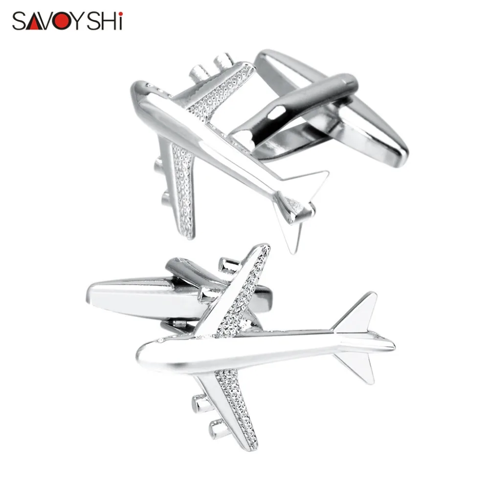SAVOYSHI Silver Aircraft Shape Cufflinks For Mens French Shirt High Quality Brand Novelty Plane Cuff Buttons Jewelry Fine Gift
SAVOYSHI Silver Aircraft Shape Cufflinks For Mens French Shirt High Quality Brand Novelty Plane Cuff Buttons Jewelry Fine Gift
