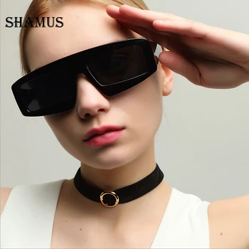 SHAMUS New Sunglasses Oversized Eyewear Top Fashion New Trend Eyeglasses Men UV400 Rectangle Frame Sunglass Women Sun Glasses
SHAMUS New Sunglasses Oversized Eyewear Top Fashion New Trend Eyeglasses Men UV400 Rectangle Frame Sunglass Women Sun Glasses