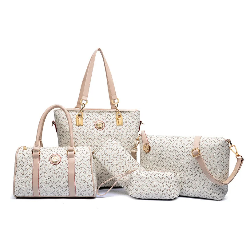 Women 'S Fashion Casual Six-Piece Suit Bag Elegant Comfortable Printed Pattern Shoulder handbag Purse 2019 New Style Ms european
Women 'S Fashion Casual Six-Piece Suit Bag Elegant Comfortable Printed Pattern Shoulder handbag Purse 2019 New Style Ms european