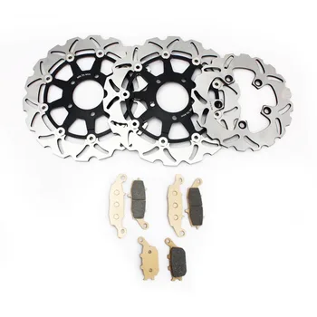 BIKINGBOY Front Rear Brake Discs Disks Rotors Pads For Suzuki SV 650 S SV650S 2003 2004 2005 2006 2007 2008 2009 2010
BIKINGBOY Front Rear Brake Discs Disks Rotors Pads For Suzuki SV 650 S SV650S 2003 2004 2005 2006 2007 2008 2009 2010