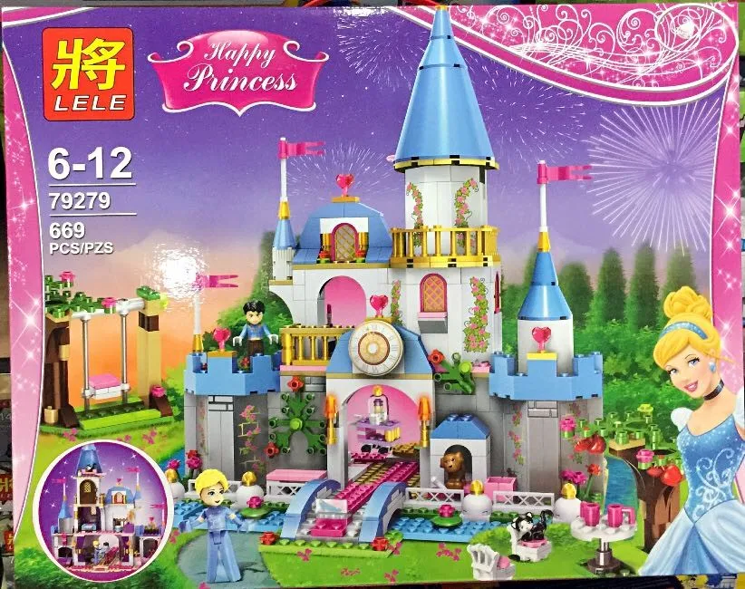 New 79279 Building Blocks Cinderella Romantic Castle Princess Friends Blocks Bricks Girl Toy compatible friends
New 79279 Building Blocks Cinderella Romantic Castle Princess Friends Blocks Bricks Girl Toy compatible friends