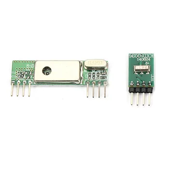 LEORY 5V Superheterodyne 3400 Wireless Receiver Module With 433RF Transmitter Board
LEORY 5V Superheterodyne 3400 Wireless Receiver Module With 433RF Transmitter Board