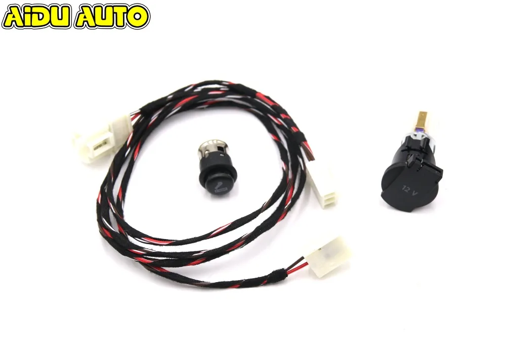 12V armrest box Charger socket Cigarette lighter with Harness For VW jetta Tiguan 5ND 919 341 A /L1J0 919 309
12V armrest box Charger socket Cigarette lighter with Harness For VW jetta Tiguan 5ND 919 341 A /L1J0 919 309