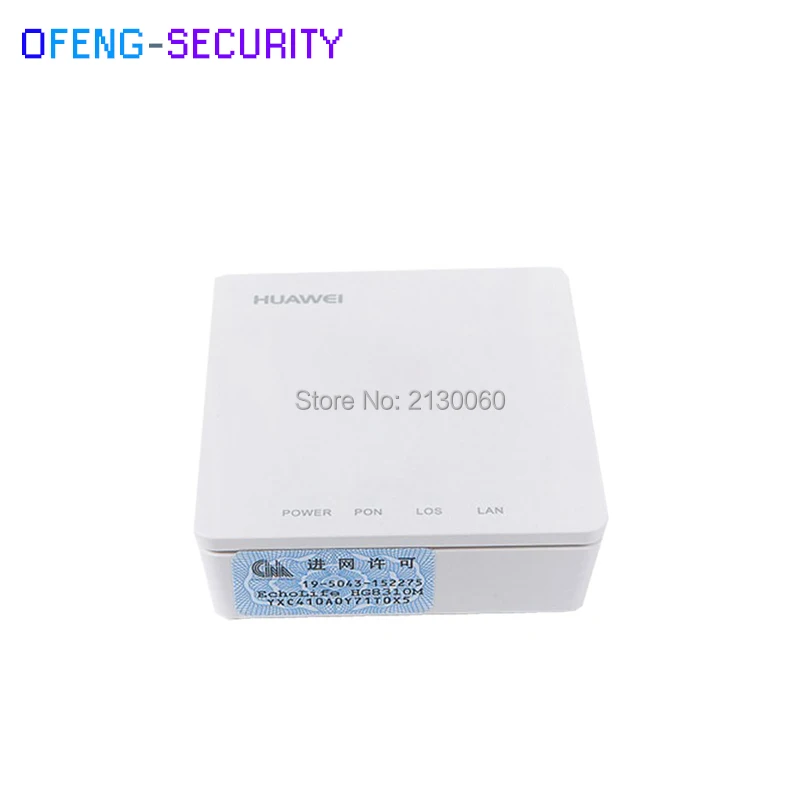 Original Huawei HG8310M single GE ethernet port EPON terminal FTTH ONU, white colour, latest version, English interface
Original Huawei HG8310M single GE ethernet port EPON terminal FTTH ONU, white colour, latest version, English interface