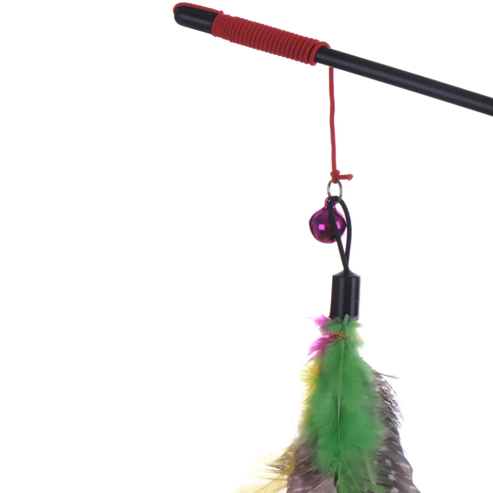 Высококачественная игрушка для кошек новый дизайн птица перо искусственная