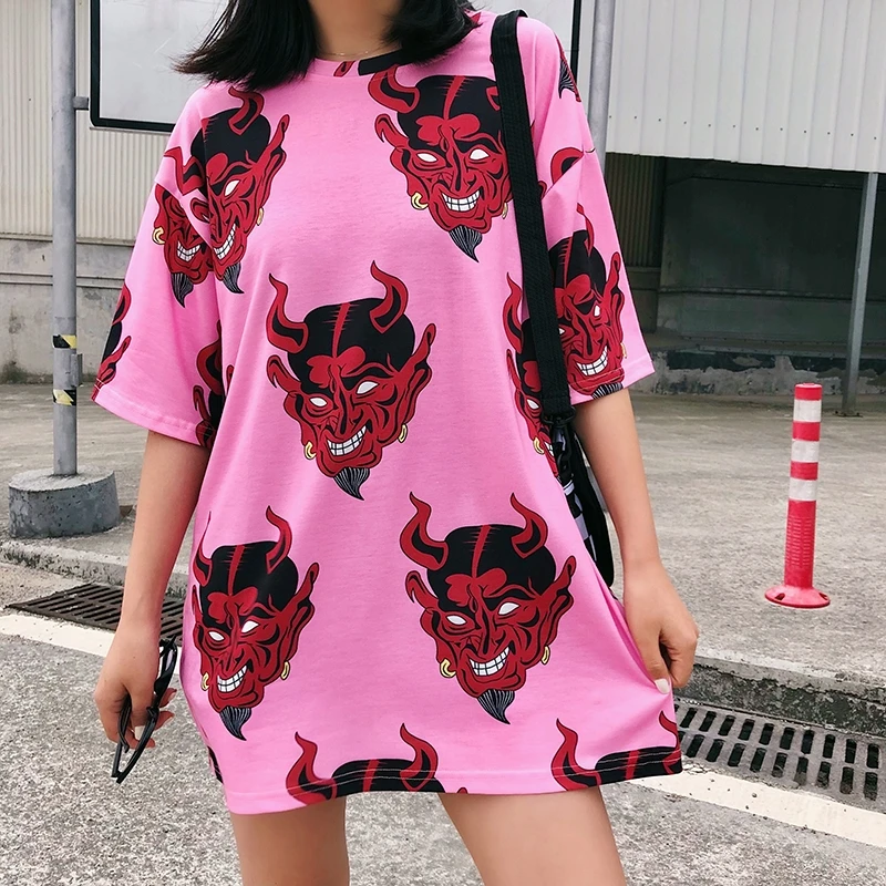 Harajuku Oversized Graphic Funny Female T-Shirts summer Women cartoon print T Shirt Casual Boyfriend tshirt streetwear white Top
Harajuku Oversized Graphic Funny Female T-Shirts summer Women cartoon print T Shirt Casual Boyfriend tshirt streetwear white Top