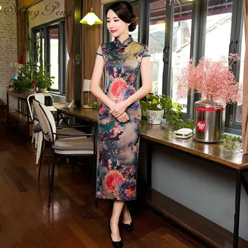 Summer woman oriental style dresses vintage floral print chinese dress qipao mandarin collar short cheongsam M-3XL CC492
Summer woman oriental style dresses vintage floral print chinese dress qipao mandarin collar short cheongsam M-3XL CC492