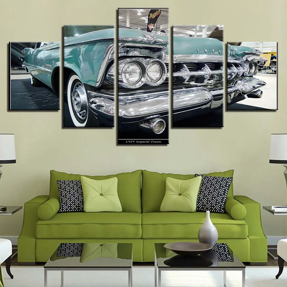 HD Framework Home Decoration Pictures Printed Canvas 5 Panel Car Retro Living Room Wall Art Modular Cuadros Poster Painting
HD Framework Home Decoration Pictures Printed Canvas 5 Panel Car Retro Living Room Wall Art Modular Cuadros Poster Painting