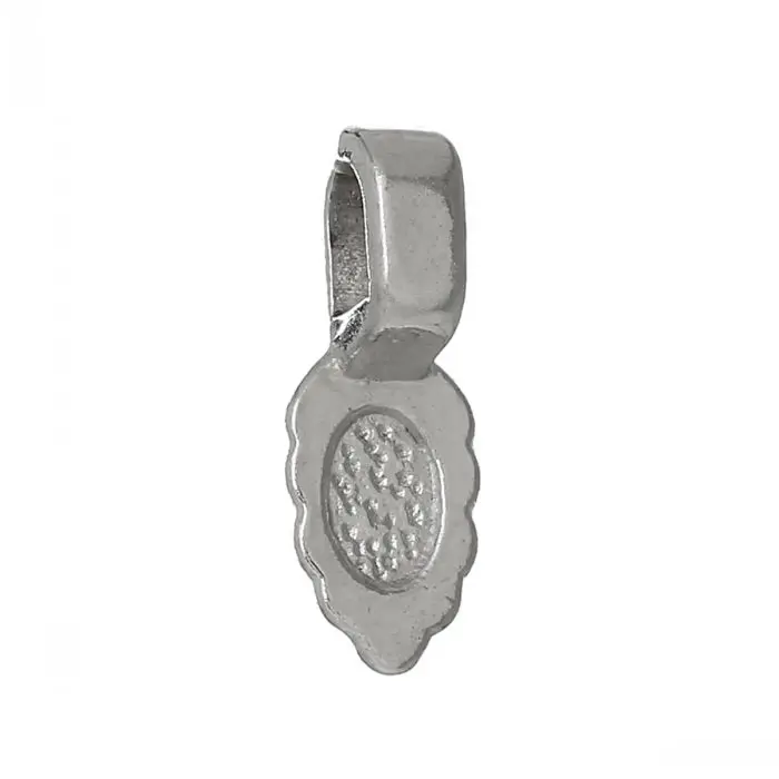 new Glue on Bails For DIY Charm Pendants Leaf(Fit 5mm x 3mm)Can Adhesive Silver Tone 16mm x 6mm,200 PCs
new Glue on Bails For DIY Charm Pendants Leaf(Fit 5mm x 3mm)Can Adhesive Silver Tone 16mm x 6mm,200 PCs