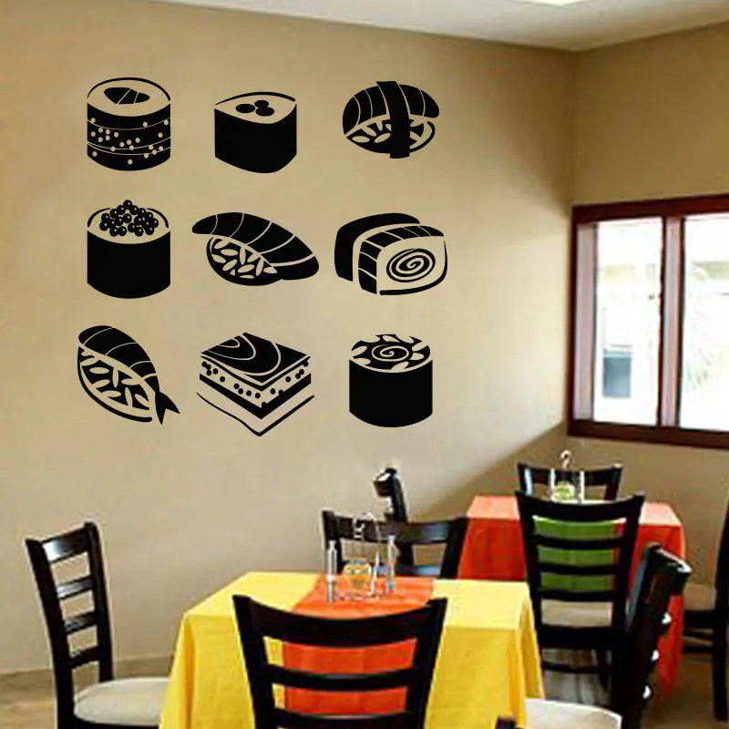 Sushi Wall,decor,Rice,Fish,Chopsticks, Food,Rolls,Cafe Decor,Japan Wall Decal,Window Sticker,Vinyl Sticker Handmade K49
Sushi Wall,decor,Rice,Fish,Chopsticks, Food,Rolls,Cafe Decor,Japan Wall Decal,Window Sticker,Vinyl Sticker Handmade K49