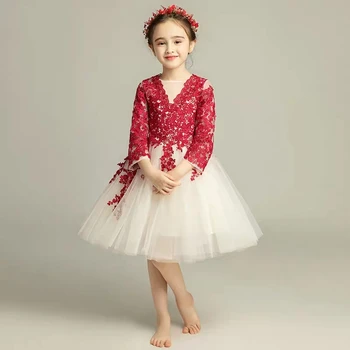 2019 Autumn Winter New Children Girls host evening Birthday Party dress Kids Baby piano costumes wedding party fluffy Prom Dress
2019 Autumn Winter New Children Girls host evening Birthday Party dress Kids Baby piano costumes wedding party fluffy Prom Dress
