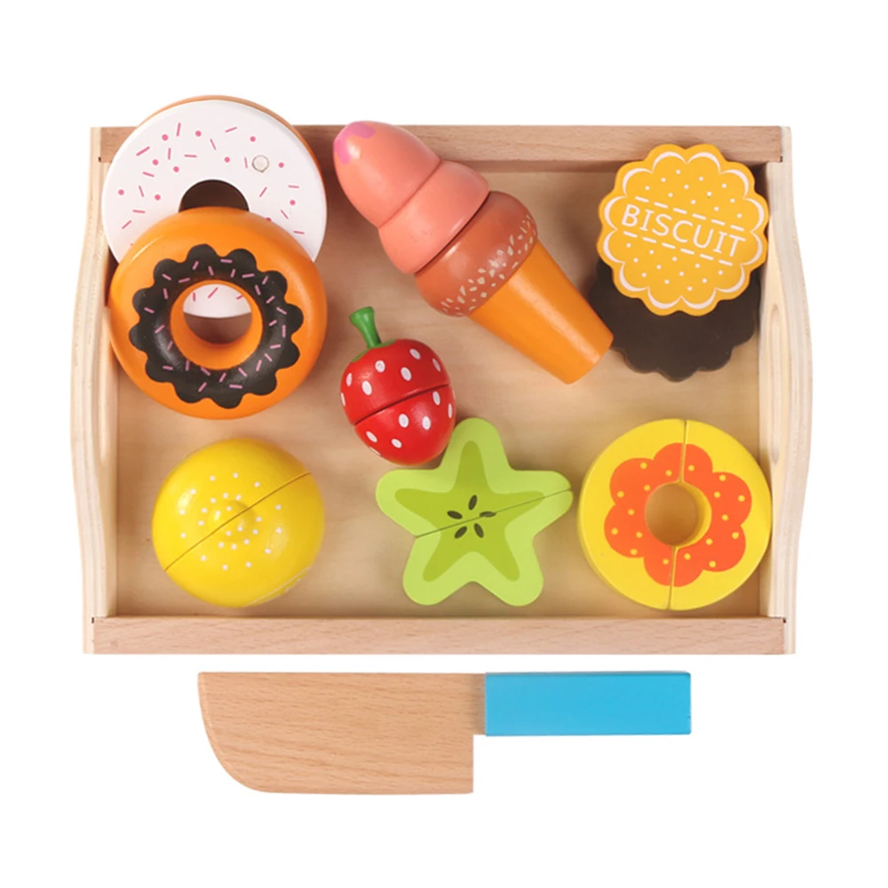 Kitchen Toys Kids Kitchen Vegetables Fruit Cutting Toy Children Cooking Set Wooden Toys Kid Pretend Play Early Educational Gifts
Kitchen Toys Kids Kitchen Vegetables Fruit Cutting Toy Children Cooking Set Wooden Toys Kid Pretend Play Early Educational Gifts