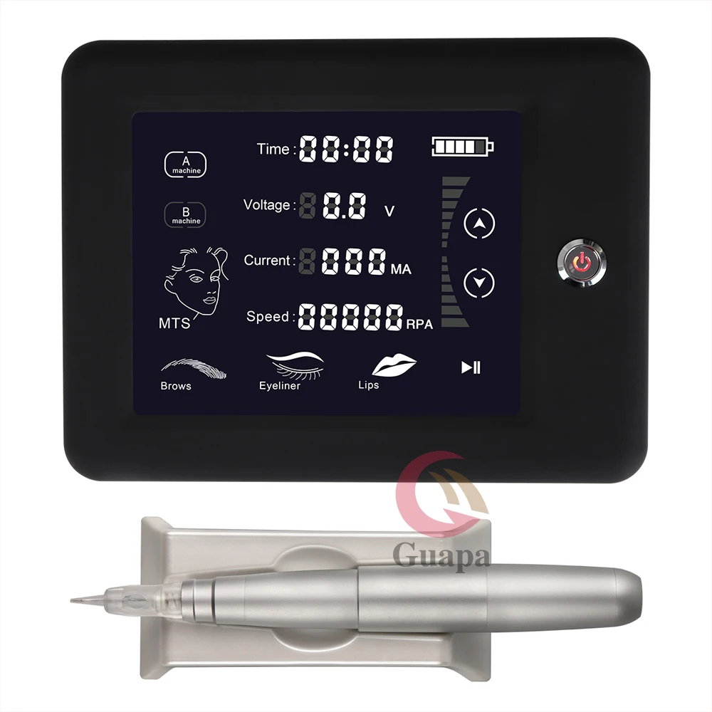 Touch Screen Permanent Makeup Tattoo Machine Digital Electric Rotary Pen MTS PMU System Makeup Machine with Rechargeable Panel
Touch Screen Permanent Makeup Tattoo Machine Digital Electric Rotary Pen MTS PMU System Makeup Machine with Rechargeable Panel