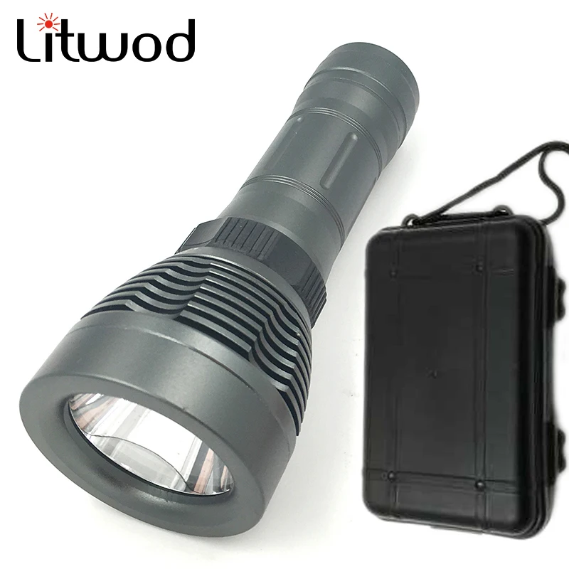 z30D34 XM-L T6 LED Underwater Diving Flashlight IP8 Waterproof 5000LM LED Torch Swimming flashlight Submarine Lamp Box
z30D34 XM-L T6 LED Underwater Diving Flashlight IP8 Waterproof 5000LM LED Torch Swimming flashlight Submarine Lamp Box