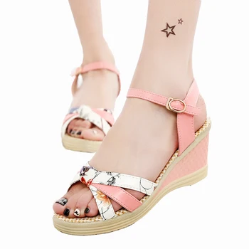 Free shipping Women Sandas 2018 summer womens shoes wedges sandals platform shoes platform straw braid color block high-heeled
Free shipping Women Sandas 2018 summer womens shoes wedges sandals platform shoes platform straw braid color block high-heeled