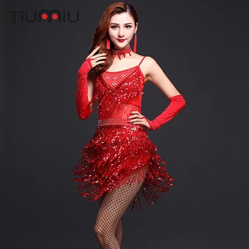 New 2018 Latin Dance Dress Women Girls' New Sexy Fringe Salsa/Ballroom/Tango/Cha Cha/Rumba/Samba/Latin Dance Dresses for Dancing
New 2018 Latin Dance Dress Women Girls' New Sexy Fringe Salsa/Ballroom/Tango/Cha Cha/Rumba/Samba/Latin Dance Dresses for Dancing