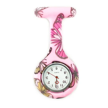 New Silicon Butterfly Pattern Fob Pocket Watch Shellhard Portable Round Tunic Batteries Brooch Analog Quartz Medical Nurse Watch
New Silicon Butterfly Pattern Fob Pocket Watch Shellhard Portable Round Tunic Batteries Brooch Analog Quartz Medical Nurse Watch